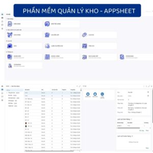 Phần mềm Quản lý Kho - Appsheet
